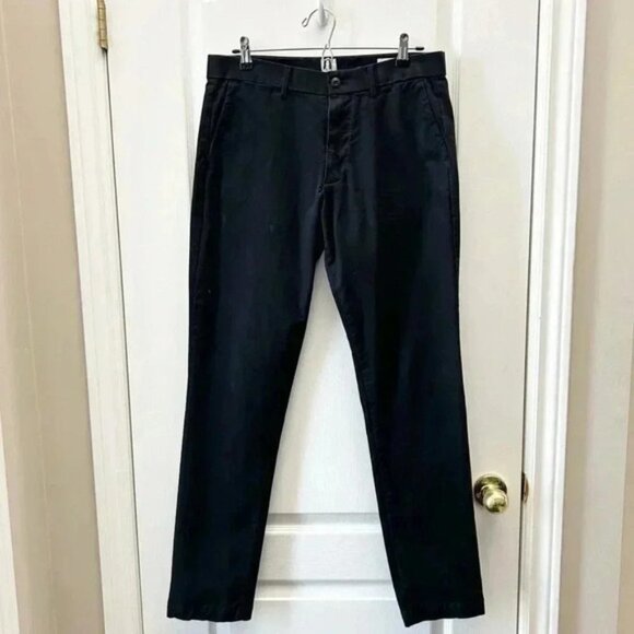 GAP Mens Pants Modern Slim Fit Chinos Khakis GapFlex Black Size 31x32 - Picture 5 of 15